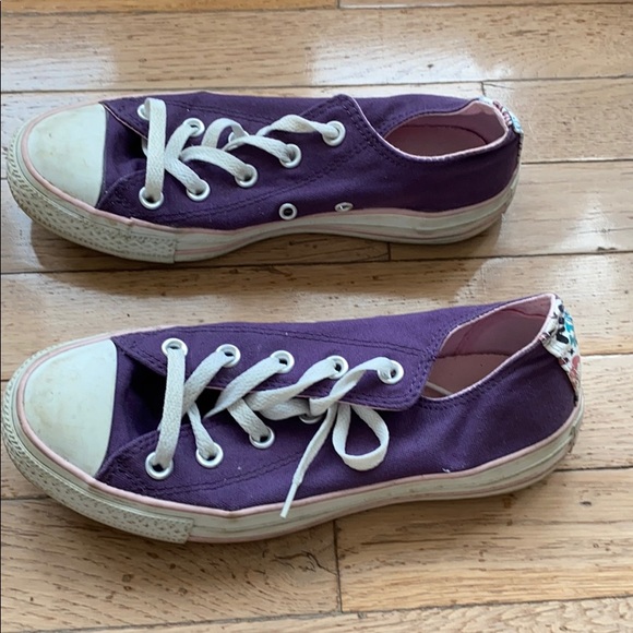 Purple and Pink Converse Size 6 US - Picture 2 of 6